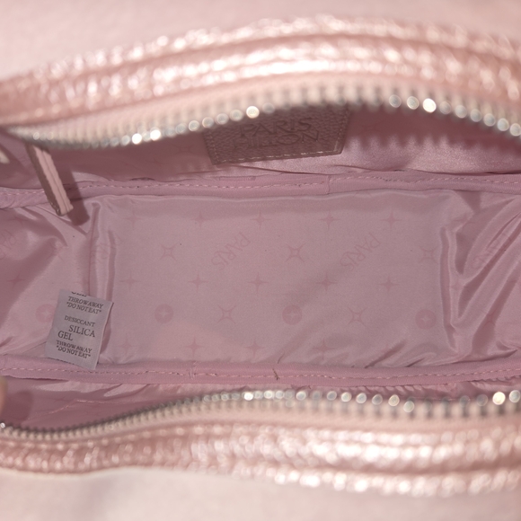 Paris Hilton Velour Bowler Bag - Picture 4 of 4